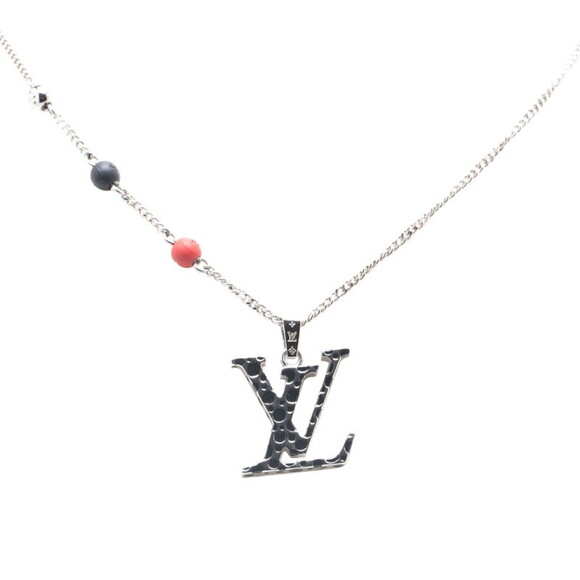 LOUIS VUITTON Black Necklace